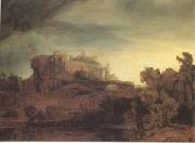 Rembrandt Peale Landscape with a Castle (mk05) china oil painting reproduction